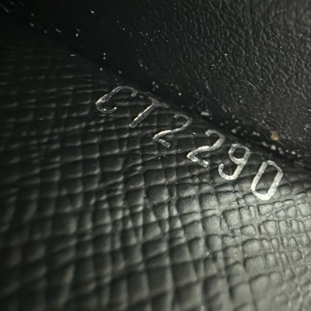 LOUIS VUITTON Pocket Organizer leather with box GUC​